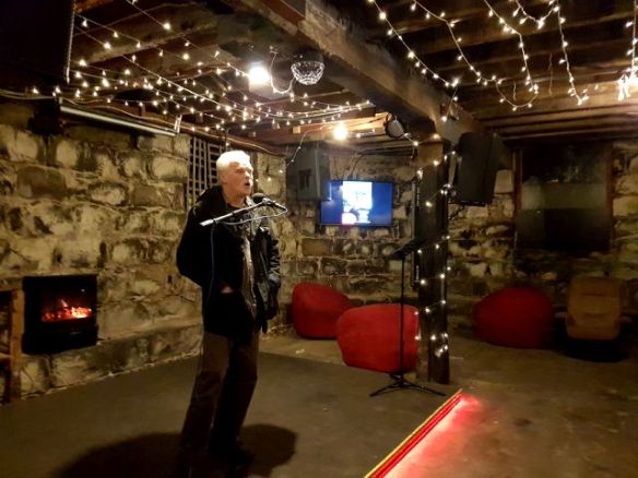 Fraser Mackay at words out loud in ballarat