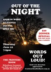 june words out loud poster