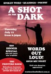 words out loud ballarat july 2019 event poster