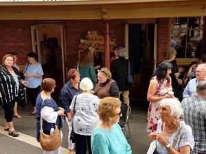 Audience at Weathering the Future launch, Saturday 8 December 2018.