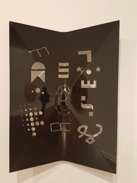 False 2018 by Ben Mangan, part of the Local Rules_ Identity exhibition at Art Gallery of Ballarat