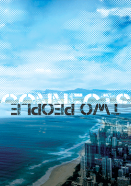 A poster by Monique Stephens for text by Rebecca Fletcher