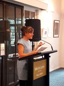 Writer Jean Flynn at the They Are Us launch